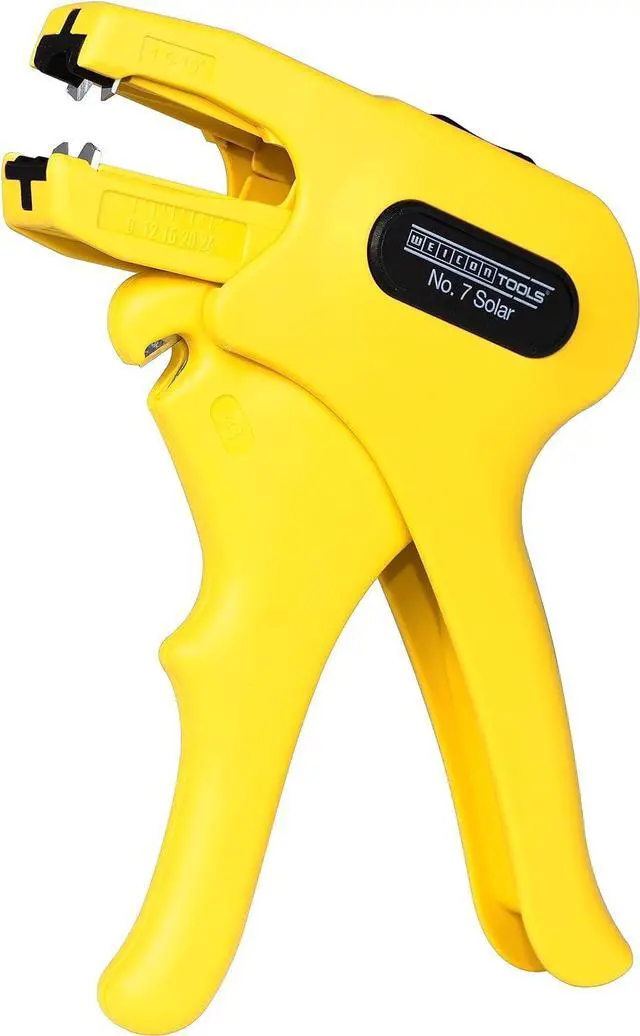 Main image of WEICON Wire Stripper No. 7 Solar | stripping and skinning | for common photovoltaic cables| cross-section from 1.5-10 mm²