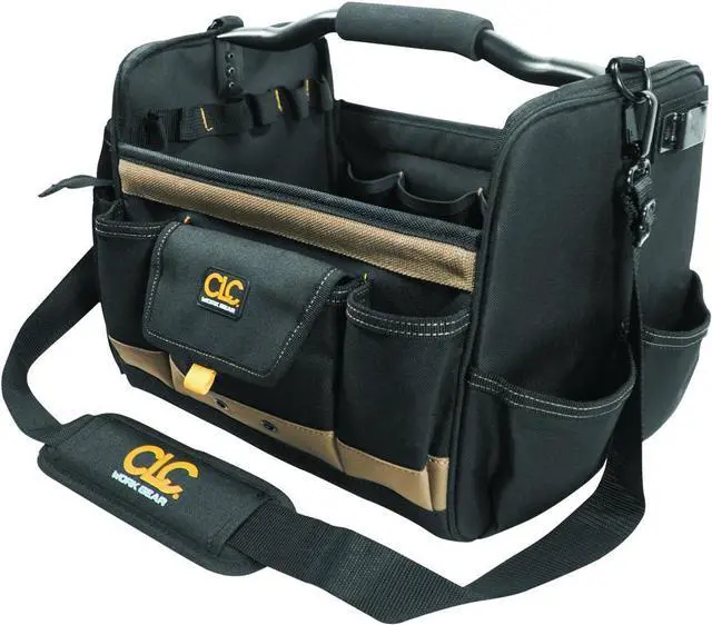 Main image of CLC Custom Leathercraft 1578 Open Top Soft Sided Tool Box, 14 in., 31 Pocket