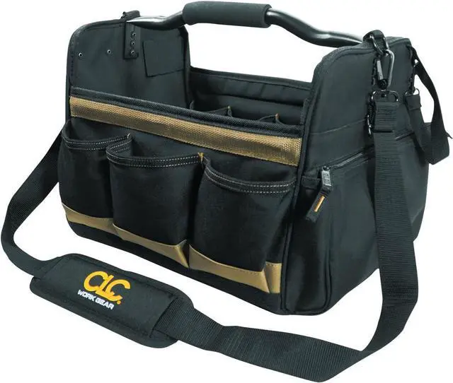 Alt view image 2 of 4 - CLC Custom Leathercraft 1578 Open Top Soft Sided Tool Box, 14 in., 31 Pocket