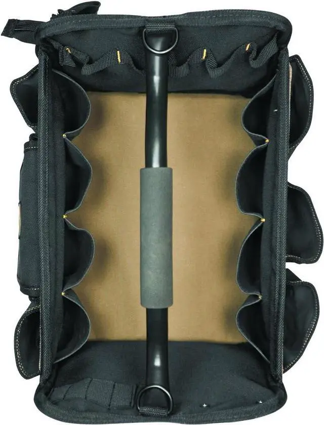 Alt view image 3 of 4 - CLC Custom Leathercraft 1578 Open Top Soft Sided Tool Box, 14 in., 31 Pocket