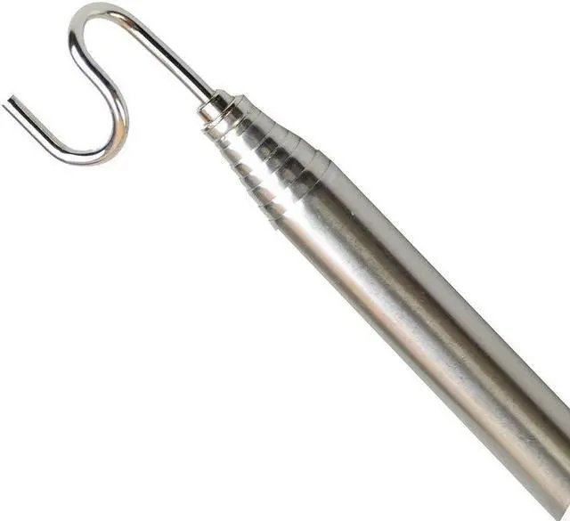 Alt view image 4 of 7 - Pickup Grabber Telescopic Magnetic Pickup Tool with Hook Magnetic Pick-Up Pole Wire Fish Stick Pocket Magnetic Pickup extendable Magnet Pickup Tool