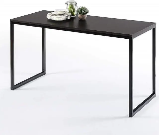 Main image of ZINUS Jennifer 55 Inch Black Frame Desk / Computer Workstation / Office Desk / Easy Assembly, Deep Espresso