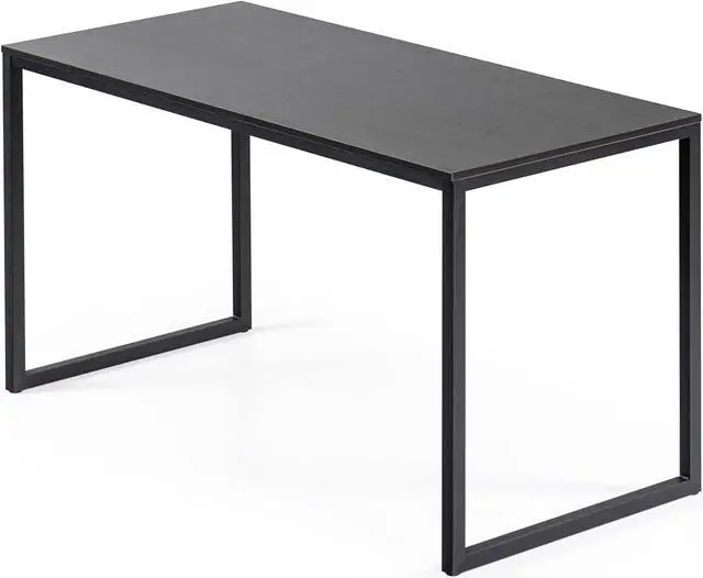 Alt view image 4 of 6 - ZINUS Jennifer 55 Inch Black Frame Desk / Computer Workstation / Office Desk / Easy Assembly, Deep Espresso