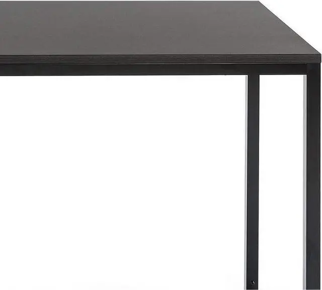 Alt view image 5 of 6 - ZINUS Jennifer 55 Inch Black Frame Desk / Computer Workstation / Office Desk / Easy Assembly, Deep Espresso