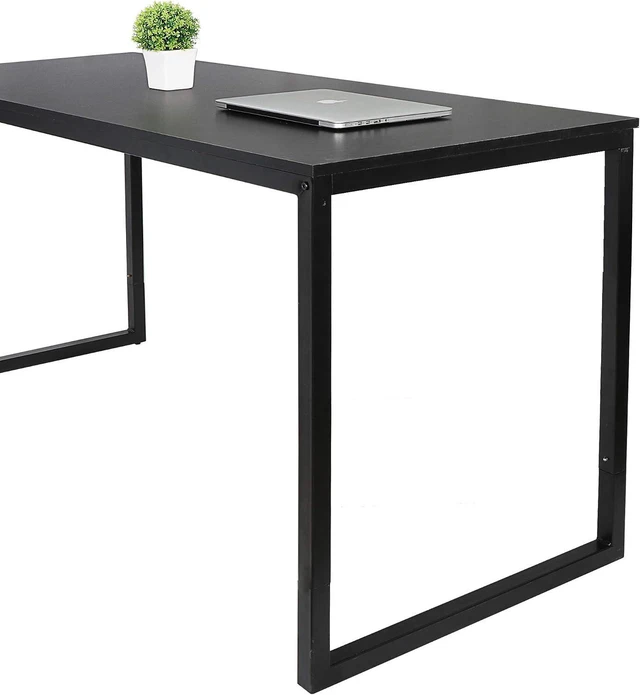 Alt view image 6 of 7 - ZenStyle Computer Desk 47" Modern Sturdy Office Desk Computer Table PC Laptop Study Writing Desk for Home Office, Black