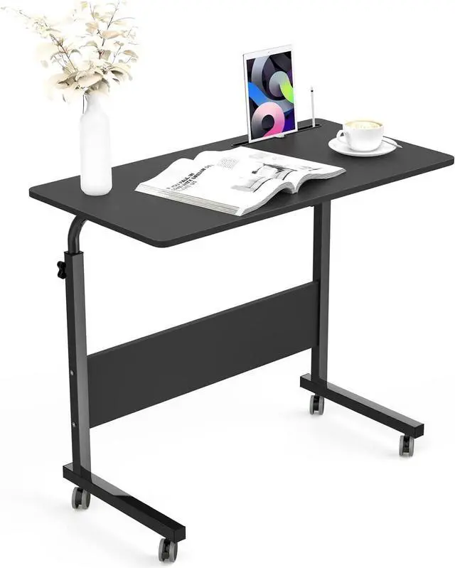 Alt view image 3 of 6 - SogesGame 31.5 Inch Computer Desk, Modern Simple Gaming Desk Home Office Desks, Writing Study Table Small Desk