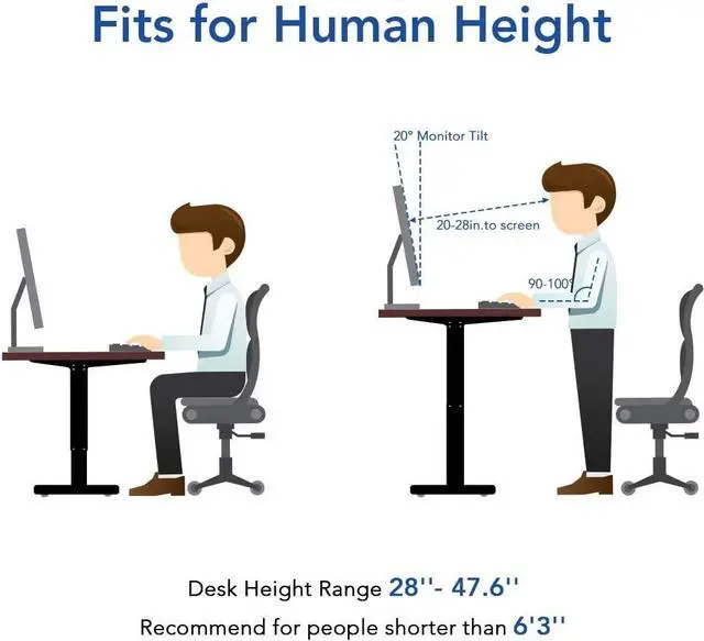 Alt view image 5 of 6 - FLEXISPOT Electric Sit Stand Desk Frame Height Adjustable Desk Base Home Office Standing Table Black Leg