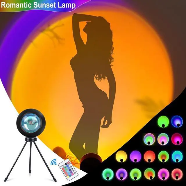 Alt view image 5 of 7 - 13" RGB Ring Light with 63" Stand and 2 Phone Holders, Tablet iPad Holder, Sunset Lamp, 51 Color Modes Selfie Ringlight with Desk Tripod, Halo Ring Light for TikTok/Live Stream/Makeup/YouTube