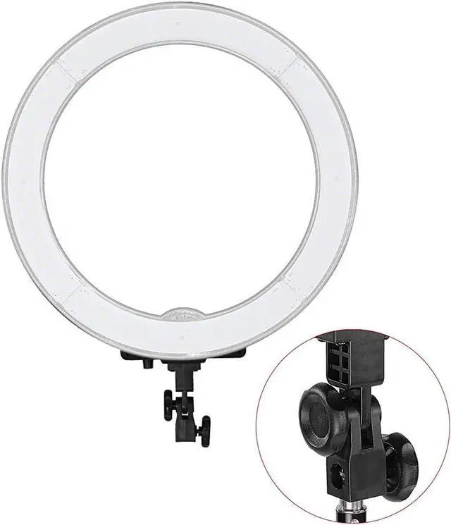 Alt view image 3 of 7 - Neewer Adjustable Ring Light Converter Adapter for Ring Lamp Light Stand, Standard Annular Adapter Made of Durable Plastic