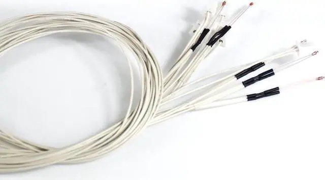 Alt view image 2 of 7 - 5PCS Creality 3D Printer NTC Thermistor 100K, NTC 3950 100K ohm Thermistor Temp Sensor for Creality Ender 3/Ender 3 Pro/Ender 3 Neo/Ender 3 Max/Voxelab Aquila, XH2.54-2P Connector (1.3m/51.1inch)
