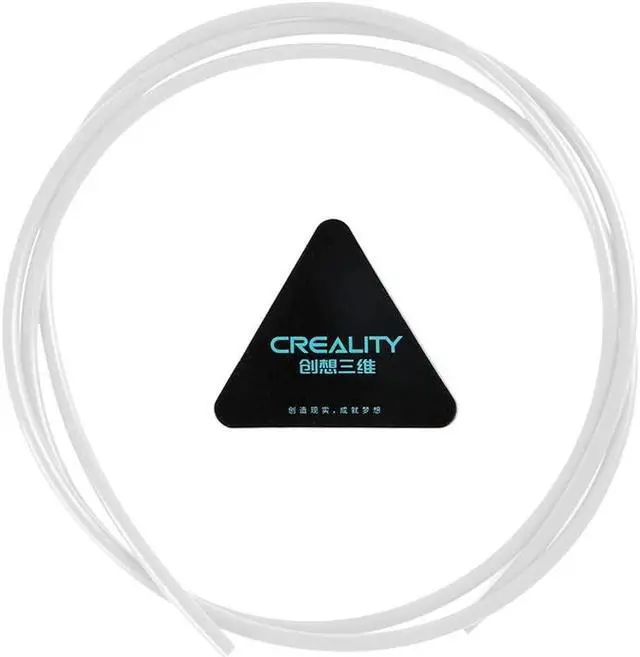 Main image of Official Creality 3D Printer Bowden Tube 1M, 3D Printer PTFE Tube Teflon Bowden Tubing Upgrades for 1.75mm Filament Ender 3/Ender 3 V2/Ender 3 Pro/Ender 3 Max/Ender 5 Series/CR 10 Series (1M)