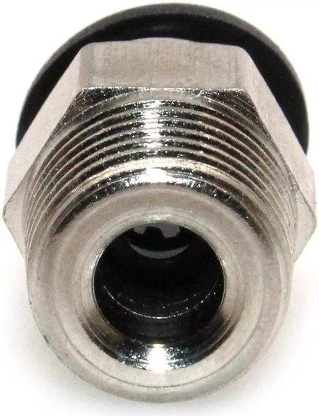 Alt view image 5 of 7 - BIQU PC4-M10 Pneumatic Connector Fittings Bowden Tube Coupler Male Straight PTFE Tube Push for E3D-V6 Bowden Extruder Compatible with Ender-3 Ender-3 V2 3D Printers (Pack of 10pcs)