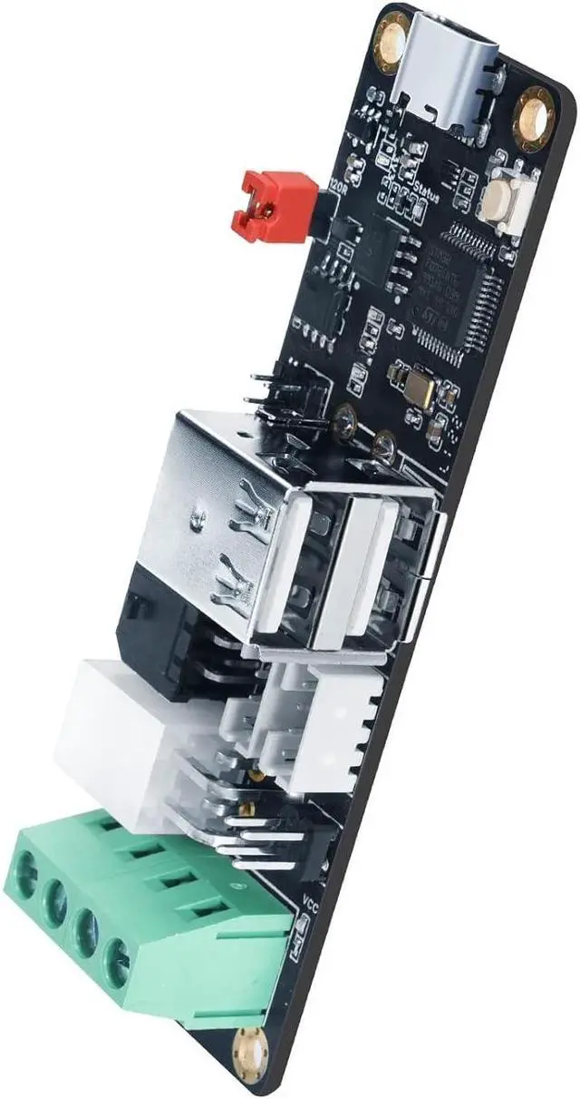 Alt view image 4 of 7 - BIGTREETECH U2C V2.1 Adapter Board Supports CAN-Bus Connection, with 3 CAN Output Interface for 3D Printer DIY