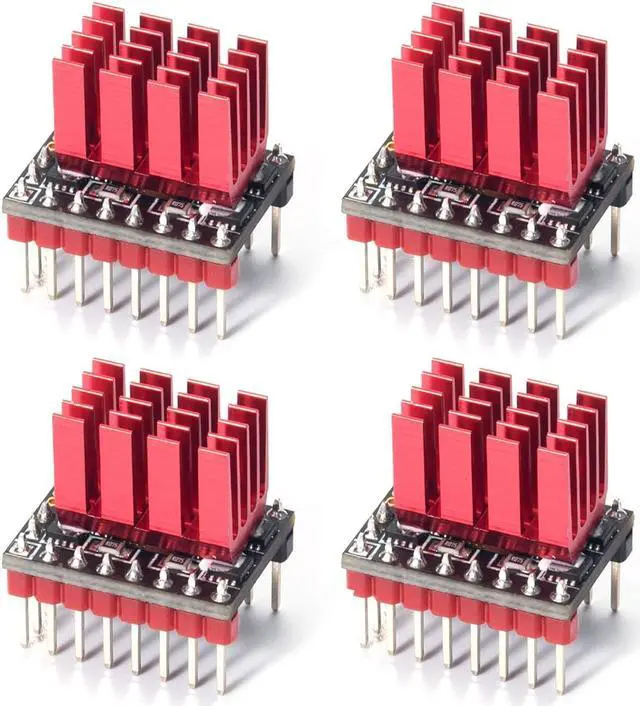 Main image of BIGTREETECH TMC5160T Pro Stepper Motor Driver Silent Driver Up to 56V Support High-Speed Printing SPI&SD Mode with Heatsink for Manta M8P/M5P/M4P, Octopus Pro, Octopus, SKR 3 EZ Control Board (4 PCS)