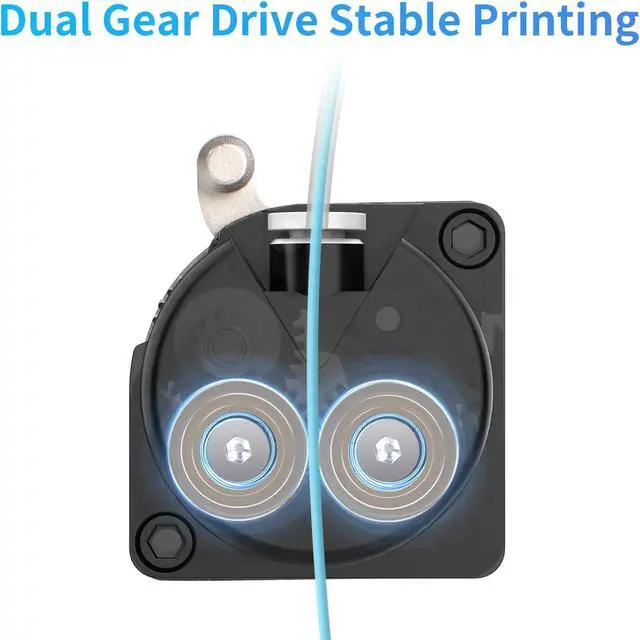 Alt view image 2 of 6 - Creality Official K1/K1C Direct Drive Extruder Kit 3.0, Without Stepper Motor, Dual Gear Feeding Extrusion Support 1.75mm Filament Compatible with 3D Printers Ender 3 V3, K1C, K1, K1 Max