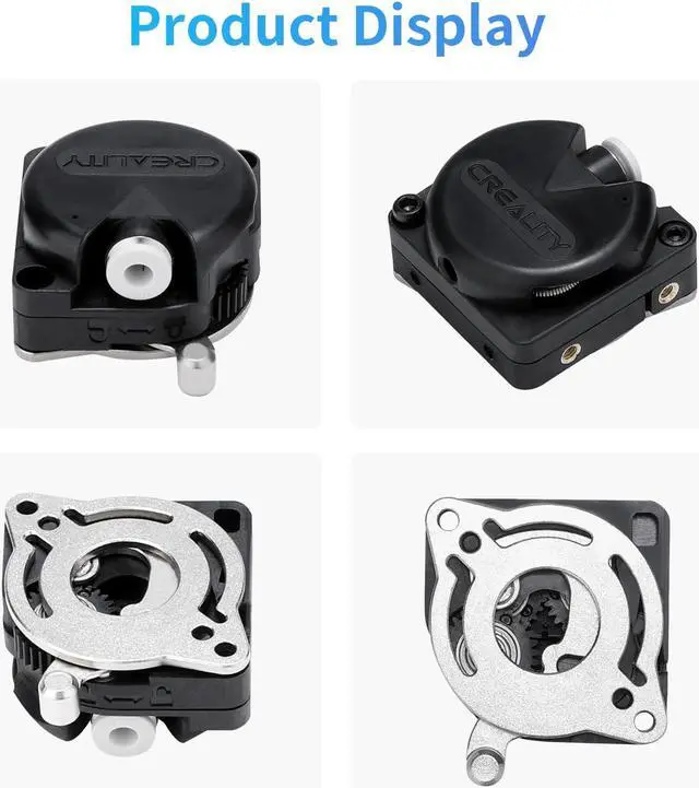 Alt view image 5 of 6 - Creality Official K1/K1C Direct Drive Extruder Kit 3.0, Without Stepper Motor, Dual Gear Feeding Extrusion Support 1.75mm Filament Compatible with 3D Printers Ender 3 V3, K1C, K1, K1 Max