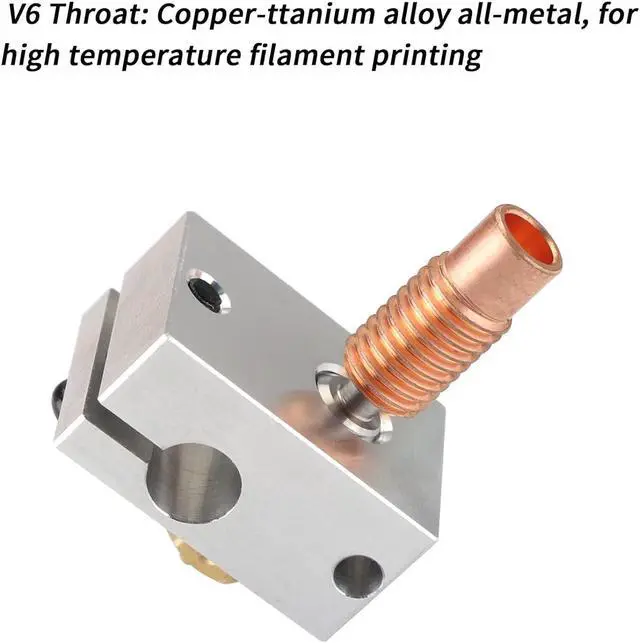 Alt view image 3 of 6 - FYSETC Prus i3 Hotend MK3S+ J-Head Extruder Kit 24V 40W for 1.75mm Direct Filament Compatible with Prus i3 MK3/MK3S/MK3S+ and Other E3 V6 Remote Printhead Printer with Silicon Cover and 0.4mm Nozzle