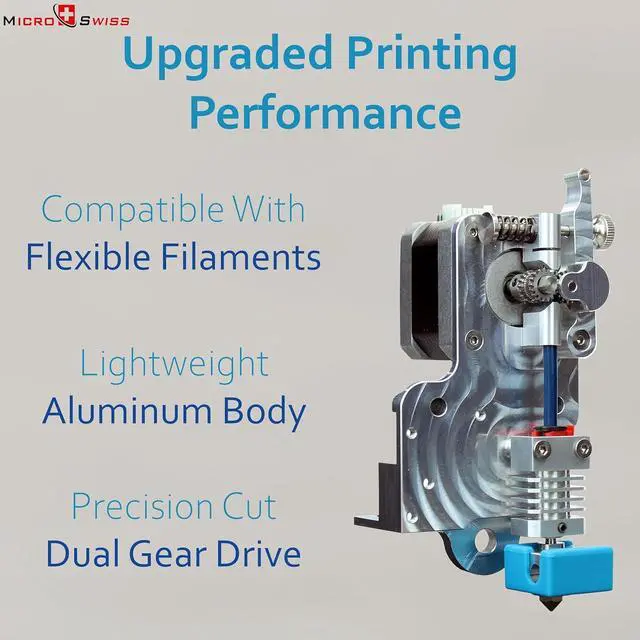 Alt view image 3 of 7 - Micro Swiss Direct Drive Extruder for Creality CR-10 / Ender 3 Printers