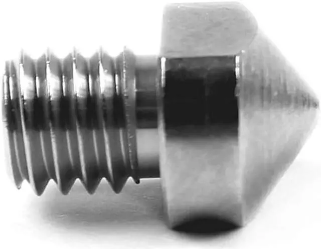 Alt view image 3 of 3 - Microswiss Plated Nozzle for LulzBot TAZ 5, LulzBot Mini, Hexagon Hotend Style (.5mm)