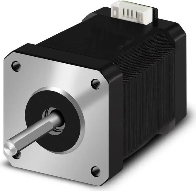 Alt view image 4 of 5 - Nema 17 Stepper Motor 42x60mm 2.1A 2 Phase 4 Wires 1.8 Degrees with 1Meter Cable for 3D Printer Motors