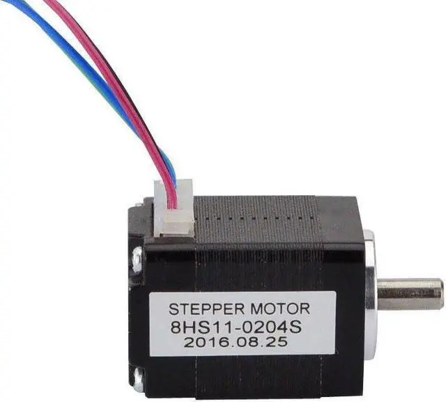Alt view image 5 of 6 - STEPPERONLINE Nema 8 Bipolar Smallest Stepper Motor 1.6Ncm/2.3oz.in 1.8deg 28mm 0.2A 4 Leads