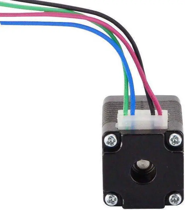 Alt view image 6 of 6 - STEPPERONLINE Nema 8 Bipolar Smallest Stepper Motor 1.6Ncm/2.3oz.in 1.8deg 28mm 0.2A 4 Leads