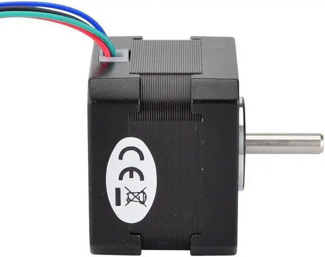 Alt view image 4 of 6 - STEPPERONLINE Nema 17 Stepper Motor 26Ncm(36.8oz.in) 12V 0.4A 3D Printer CNC