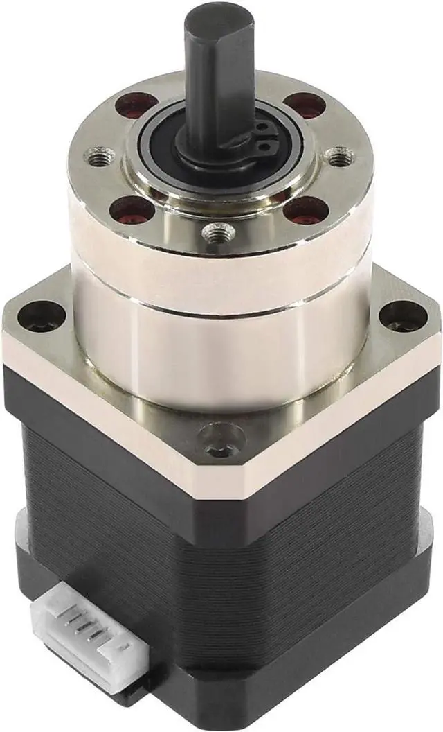 Alt view image 2 of 7 - Usongshine Nema 17 Geared Stepper Motor Gear Ratio 5.18:1 Planetary Gearbox for 3 D Printer DIY CNC Robotics