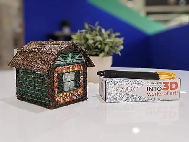 Alt view image 3 of 5 - MYNT3D Super 3D Pen, 1.75mm ABS and PLA Compatible 3D Printing Pen