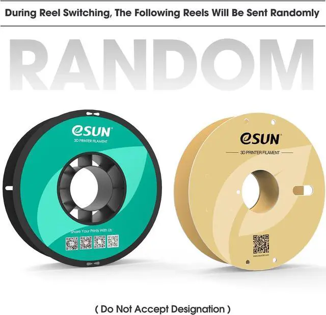 Alt view image 3 of 7 - eSUN PLA+ Filament 1.75mm, 3D Printer Filament PLA Plus, Dimensional Accuracy +/- 0.03mm, 1KG Spool (2.2 LBS) 3D Printing Filament for 3D Printers, Black