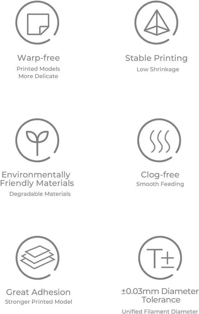 Alt view image 7 of 7 - Creality Wood Filament PLA, 3D Printer Filament 1.75 mm, Smooth Silk Texture, Toughness, 1kg(2.2lbs)/Spool Printing Filament, for All FDM Printers (Wood)