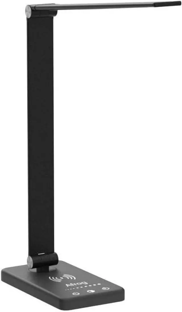 Alt view image 4 of 7 - AFROG 8-in-1 4th Gen Multifunctional LED Desk Lamp with 10W Fast Wireless Charger,USB Charging Port,1200Lux Super Bright,5 Lighting Mode,7 Brightness£¬40 Min Timer,Night Light Function,5000K