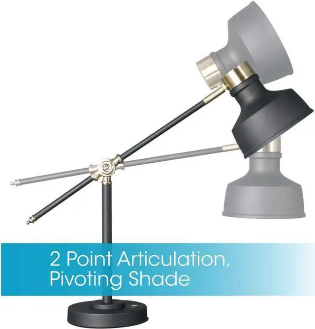 Alt view image 5 of 7 - OttLite Balance LED Desk Lamp with USB Port - Modern, Adjustable, Desk Light