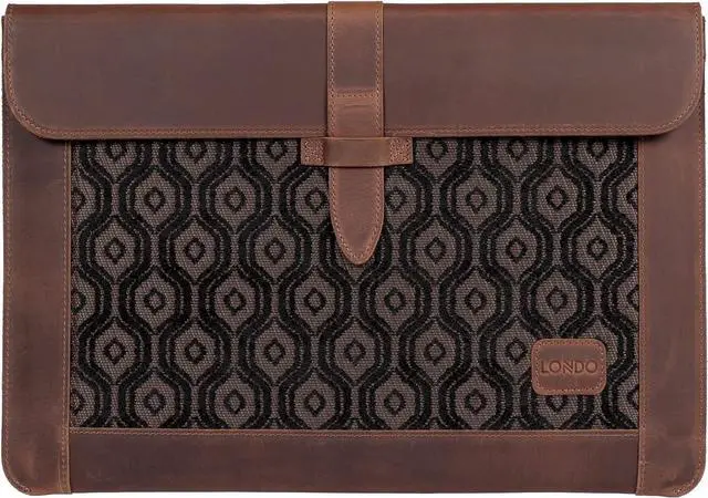 Main image of Top Grain Leather Macbook Bag Laptop Sleeve for MacBook Pro and MacBook Air Case - 14 Inch - 13 Inch (M2, M2 Pro, M2 Max, M1) - 13.3 Inch - iPad Pro 12.9 Inch - 2020 2021, 2022 and 2023 Models