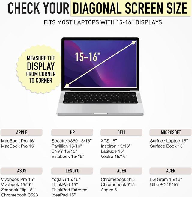 Alt view image 3 of 7 - Vandel - The Original Puffy Laptop Sleeve 15-16 Inch Sleeve for Women and Men MacBook Pro 16 Inch Case, Cute Computer Sleeve 15.6 Inch HP Carrying Case Laptop Bag/Asus/Dell/HP Laptop Case 15.6 Cover