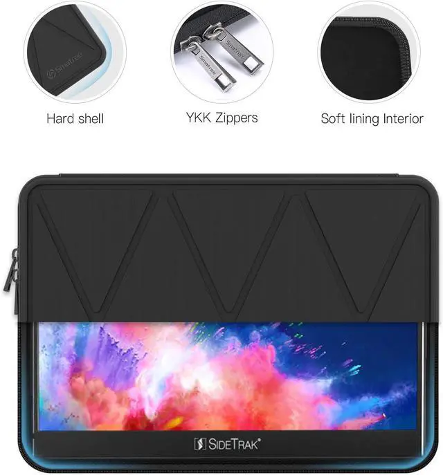 Alt view image 5 of 7 - Smatree 15 inch Protective Hard Case for Portable Monitor and Laptop