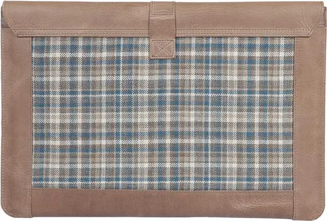 Alt view image 6 of 6 - Top Grain Leather Macbook Bag Laptop Sleeve for MacBook Pro and MacBook Air Case - 16 Inch - 15 Inch - 15.5 Inch (M2, M2 Pro, M2 Max, M1) 2020 2021, 2022 and 2023 Models