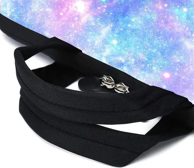 Alt view image 5 of 6 - 11.6 12 12.1 Inch Laptop Carrying Bag Protective Chromebook Case Pouch Netbook Notebook Ultrabook Bag Tablet Sleeve Cover Travel Briefcase with Handle For Men Women (galaxy-1)