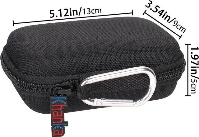 Alt view image 5 of 7 - khanka Hard Travel Case Replacement for LISEN 3 in 1 Charging Station,Travel Wireless Charging Station for Multiple Devices,Case Only(Black).