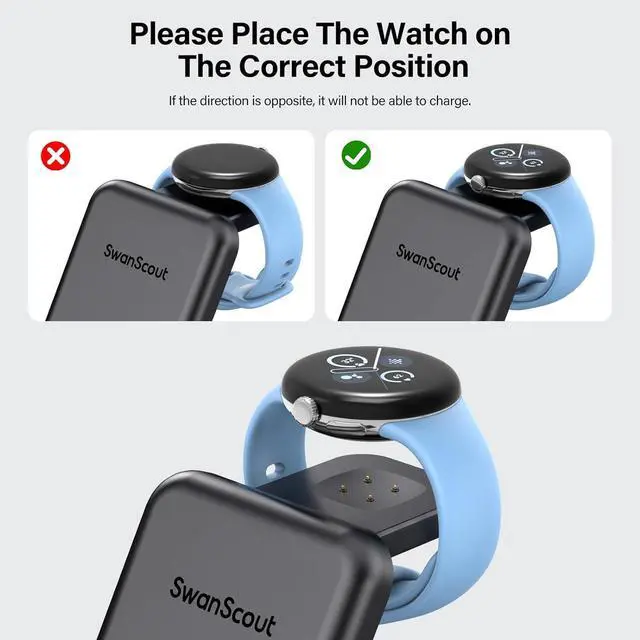 Alt view image 2 of 7 - 3 in 1 Charging Station for Google Pixel Watch 2 Only, 25W Fast Type-C Wired Charger Stand for Google Pixel 8 Pro/8/Fold/7A/7/7 Pro/6/6 Pro/6A/5/5A/4/4A, Buds Pro/Buds A-Series