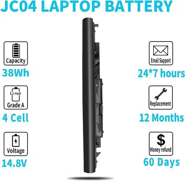 Alt view image 6 of 7 - JC04 JC03 919700-850 919701-850 919681-421 HSTNN-LB7V HSTNN-LB7W HSTNN-DB8E Battery for HP 15-bs0xx 17-bs0xx 15-bs1xx 15-bs015dx 15-bs013dx 15-bs192od 17-bs011dx 15-bs 17-bs 15-bw 17z-ak000 Series