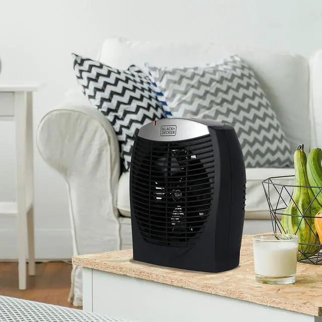 Alt view image 4 of 4 - BLACK+DECKER Indoor Space Heater, Infrared Heater with E-Save Function, 1500W