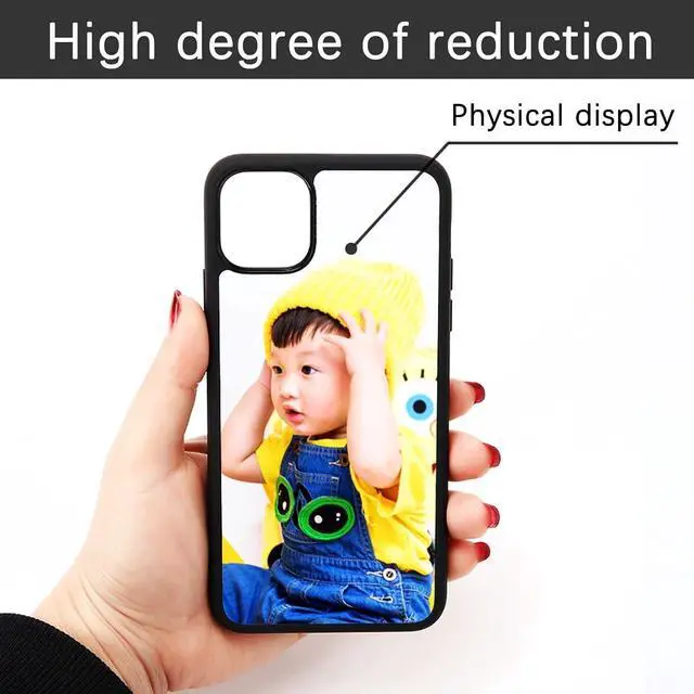Alt view image 3 of 5 - 5PCS Sublimation Phone Case Blanks Bulk Covers Compatible with  iPhone 14 6.1 Inch Easy to Sublimate DIY Phone Case Cell Phone Basic Cases Soft Anti Slip (case for iPhone 14 * 5 Black)