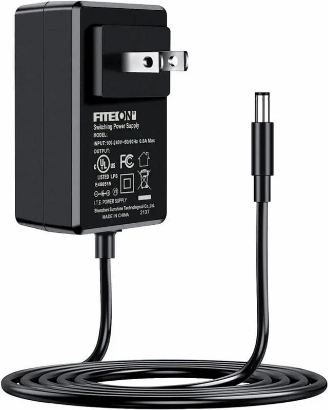 Main image of FITE ON AC/DC Adapter Compatible with Peak PKC0AS PKC0AQ PKC0AZ PKC0A0 300 600 900 Amp Jump Starter Power Adapter Charger UL Listed