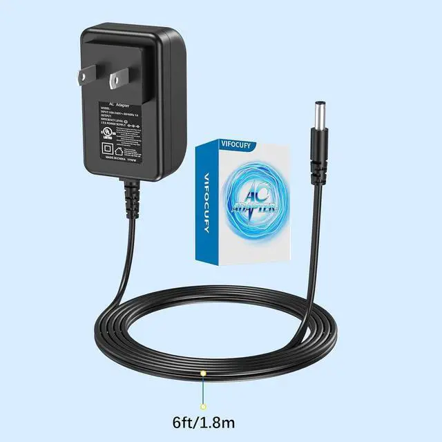 Alt view image 6 of 6 - 15V 1A Power Cord Fit for Peak 800A 600A 1000A 400A 500A Car Jump Starter UL Listed Power Supply Charger for 2000A D25 GP03B Peak Portable Battery Booster