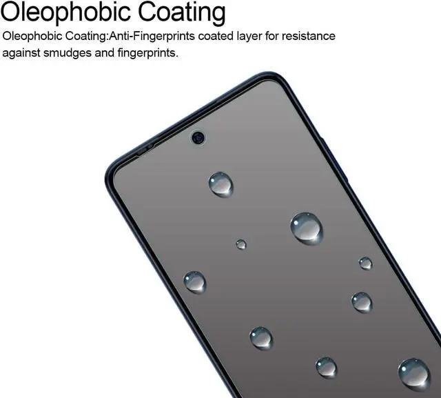 Alt view image 5 of 5 - (3 Pack) Designed for Motorola Edge (2021) / Motorola Edge 5G UW Tempered Glass Screen Protector Anti Scratch Bubble Free