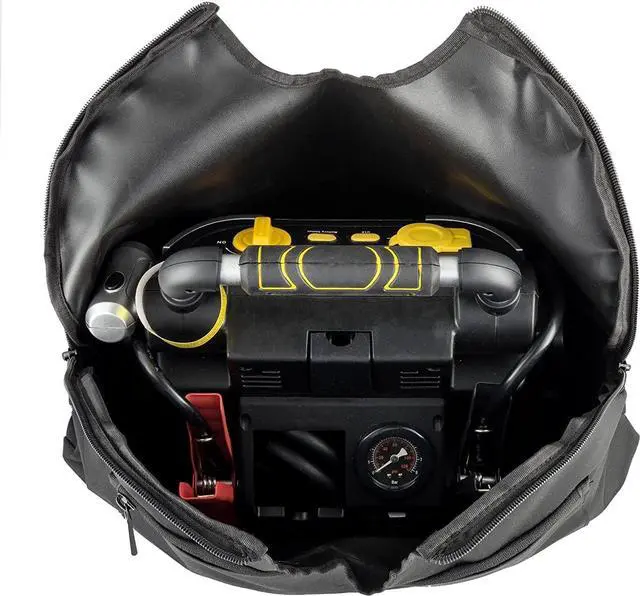 Alt view image 7 of 7 - Bag Cover for Stanley J5C09 Battery Jump Starter 1000 Peak/500 Instant Amps / J7CS 700 Peak/350 Instant Amps, 120 PSI Air Compressor