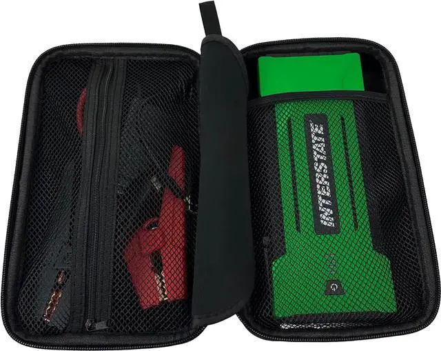 Alt view image 4 of 6 - Interstate Batteries Jump Starter and Charger 12V 1500A (25,000mAH, 25Ah) Portable LED Jumpstart Battery Power Pack for 12 Volt Automotives, USB Electronics (JMP2500)