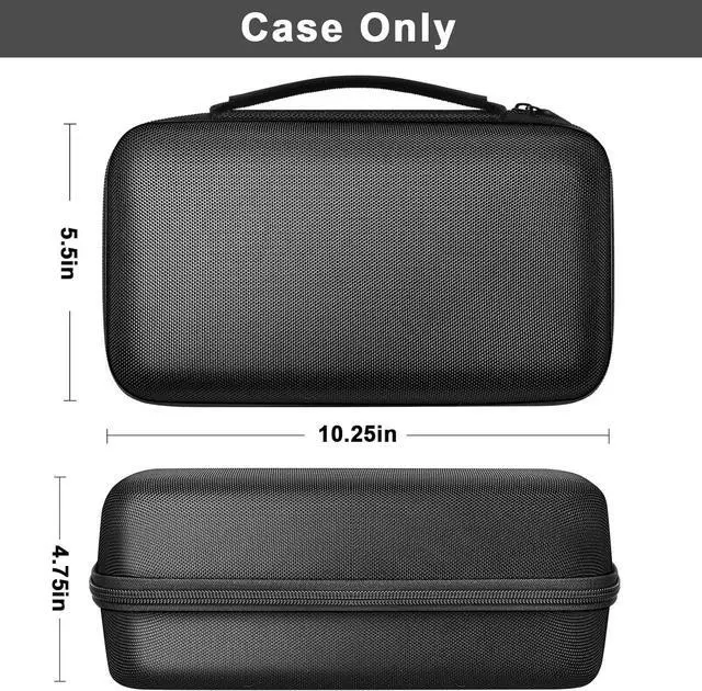 Alt view image 5 of 7 - casmilee Case for Halo Bolt 58830 57720 Air ACDC Max, EVA | Hard EVA Carrying Case with Removable Insert Fits 2 Sizes, Mesh Pocket for Cables & Accessories
