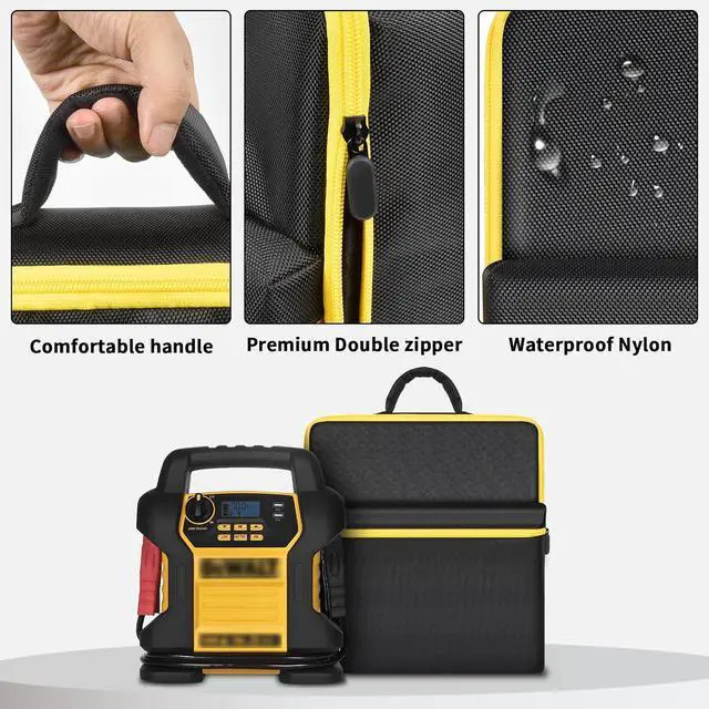 Alt view image 3 of 7 - Jump Starter Carrying Case for DEWALT DXAEJ14 Power Station